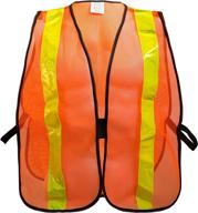 rk safety reflective stripes orange logo