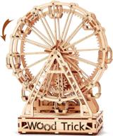 🎡 wood trick ferris mechanical observation toy логотип
