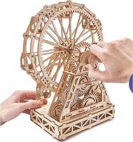 img 3 attached to 🎡 Wood Trick Ferris Mechanical Observation Toy