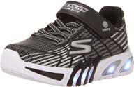 👟 skechers 400135l little boys' black sneaker shoes for sneakers logo