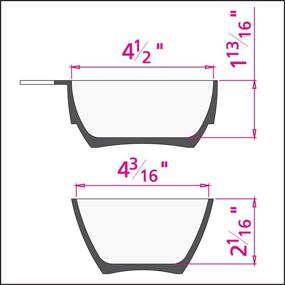 img 1 attached to 🪒 SHAVEBOWL Modular Shaving Bowl: Convenient & American-Made White Bowl