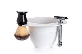 img 3 attached to 🪒 SHAVEBOWL Modular Shaving Bowl: Convenient & American-Made White Bowl