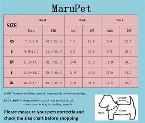 img 3 attached to Winter-Ready MaruPet Waterproof & Reversible Dog Vest for Extra 🐶 Small & Small Dogs- Keeps Your Pup Warm in Cold Weather!