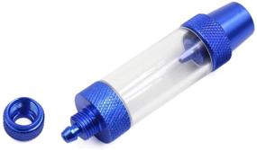 img 2 attached to 🐠 Enhance Your Aquarium with the UXCELL Blue CO2 Bubble Counter - Must-Have Aquatic Plant Tank Accessory