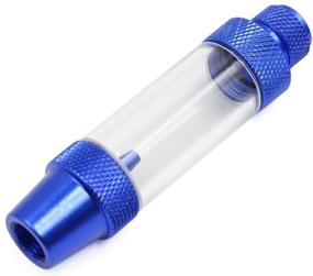 img 3 attached to 🐠 Enhance Your Aquarium with the UXCELL Blue CO2 Bubble Counter - Must-Have Aquatic Plant Tank Accessory