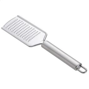 img 4 attached to Stainless Steel Flat Cheese Grater by AmazonCommercial