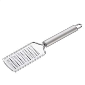 img 3 attached to Stainless Steel Flat Cheese Grater by AmazonCommercial