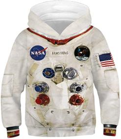 img 4 attached to 👕 Chaos World Realistic Graphic Sweatshirts: Trendy Outfits for Boys