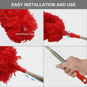 img 3 attached to DELUX Microfiber Duster Replacement Refill Household Supplies