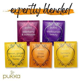 img 3 attached to 🌿 Pukka Herbs Support Tea Selection Box: Eco-friendly Christmas Gift for Feeling Strong - 45 Tea Bags, 5 Flavors