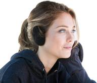 🎧 keep your ears warm with earbags bandless fleece warmers - medium size! logo