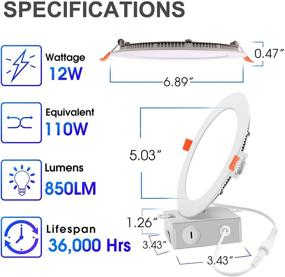 img 3 attached to ⚡ Certified Industrial Electrical and Lighting Components: Recessed Junction Downlights