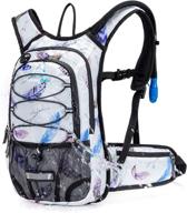 🎒 mubasel gear insulated hydration backpack with 2l bpa free bladder - ideal for running, hiking, cycling, camping logo