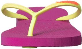 img 3 attached to 🩴 Сандалии для мальчиков Havaianas Pop Up Sandal Ballet - песочно-цветная обувь