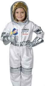 img 2 attached to Discover Endless Adventures with Melissa & Doug 96024 Astronaut Multicolor Set