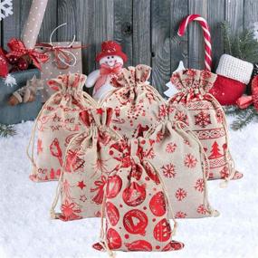 img 2 attached to Stylish Christmas Pouches with Natural Wedding Designs: Perfect for the Festive Season