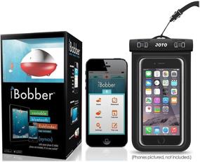 img 4 attached to 🎣 Ultimate Fishing Gear Bundle: iBobber Wireless Smart Fish Finder + JOTO Waterproof Phone Case for iOS and Android!