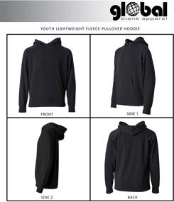 img 3 attached to Boys' Global Fashion Hoodies & Sweatshirts - Fleece Jackets and Hoodies
