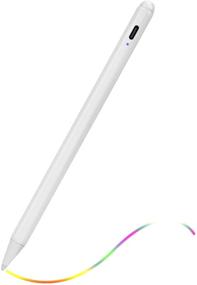 img 4 attached to 🖊️ 2021 Pencil for Apple iPad Air 4th/3rd Generation - Palm Rejection Stylus Pen for iPad Air 10.9" 4th/10.5" 3rd Gen - Compatible with Apple 2nd Gen Pencil for iPad Air - White