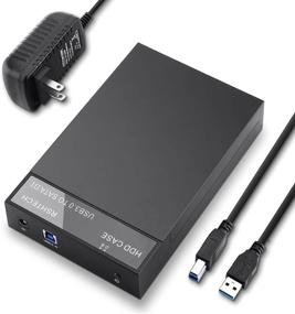 img 4 attached to 💾 RSHTECH USB 3.0 to SATA External Hard Drive Docking Station: High Capacity 16TB Support UASP (Black)