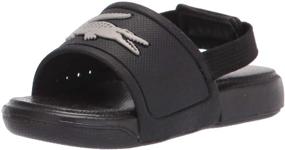 img 4 attached to 👟 Детская обувь Lacoste Unisex Kids SLIDE SILVER для мальчиков