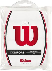 img 1 attached to 🎾 Wilson Pro Overgrip-Comfort 12 Pack - White