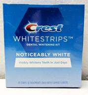 🦷 crest noticeably white whitestrips: achieve noticeable teeth whitening results logo