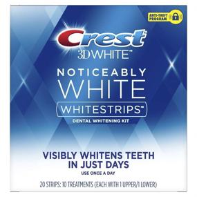 img 1 attached to 🦷 Crest Noticeably White Whitestrips: Achieve Noticeable Teeth Whitening Results