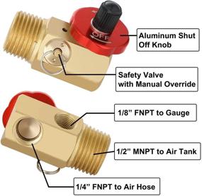 img 3 attached to Hromee Manifold Aluminum Compressor Portable