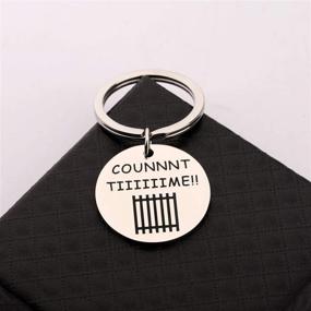 img 3 attached to Correctional Officer Gift - Time Count Keychain | Prison Officer Jewelry for Corrections Staff and Prison Guards