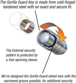 img 1 attached to Гайка-варежка Gorilla Automotive 61641