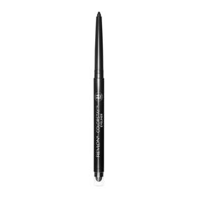 img 4 attached to 💄 Revlon ColorStay Pencil Eyeliner with Built-in Sharpener, Waterproof & Smudgeproof Formula, Longwearing Ultra-Fine Tip, 201 Black Shade, 0.01 Oz