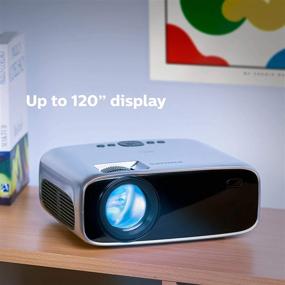 img 3 attached to Experience Cutting-Edge Entertainment with the Philips NeoPix Prime Projector: Wi-Fi Screen Mirroring & Built-in Media Player
