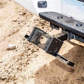 img 4 attached to 🔌 Traxion 5-120 2-inch Hitch Receiver with Built-In Boot Brush/Scraper