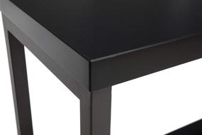img 1 attached to 🏠 OFM 70003 Modern Console Table with Shelf, 44", Black - Stylish and Functional Furniture for Your Home