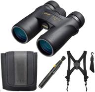 🔭 nikon monarch 7 8x42 binoculars bundle: all-terrain optics with lens pen & advanced kit included logo