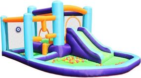 img 4 attached to 🎈 Inflatable Bouncer Backyard Bouncing - AirMyFun Boosts Fun!