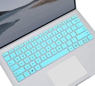 🎉 2021 зеленая клавиатурная накладка для microsoft surface laptop 4 3 13.5" и 15" - раскладка сша, защита клавиатуры ноутбука, аксессуары surface laptop 4 3 логотип