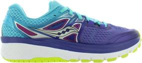 img 3 attached to 👟 Беговые кроссовки Saucony Women's Triumph для женщин, фиолетового цвета.