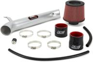 🚗 система впуска dc sports sri5516 short ram, соответствующая стандарту carb, комплект для установки на 1992-95 honda civic dx/lx/ex/si (покрытие порошковой краской серебряного цвета) - подходит для 1993-97. логотип