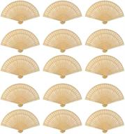 🎁 dxhycc set of 48 sandalwood fans - perfect gifts for baby showers and weddings logo