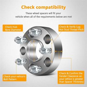 img 2 attached to 🔧 Расширители адаптеров колес OCPTY: Улучшенная совместимость для Chevy El Camino и других моделей!