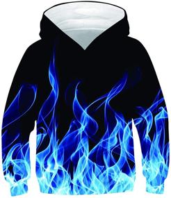 img 4 attached to Stylish TUONROAD Sweatshirt Hoodies: Fashionable Boys' Clothing for Everyday Comfort