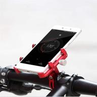 bicycle motorcycle anti theft aluminum rotation portable audio & video logo