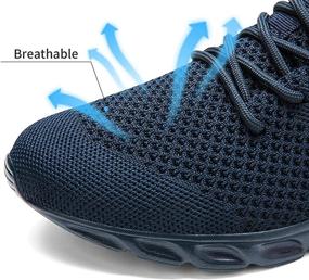 img 1 attached to 👟 Tvtaop Men's Lightweight Athletic Running Sneakers: Comfortable and Stylish Shoes