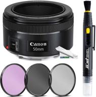 canon 50mm f/1.8 📷 stm lens with expo kit deal logo