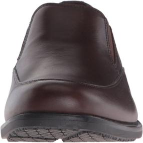 img 3 attached to 👞 Rockport Lead Pack Slip Leather Men's Shoes: Classy Loafers & Slip-Ons for Ultimate Comfort