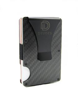 img 2 attached to ProGlide Carbon Fiber Pocket Minimalist Wallet: Sleek Design, Lightweight, and Durable