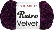 🔮 retro velvet purple premier yarns logo