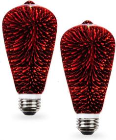 img 1 attached to 💡 SleekLighting Firework-Inspired Bulb: Aesthetic Industrial Lighting Solution